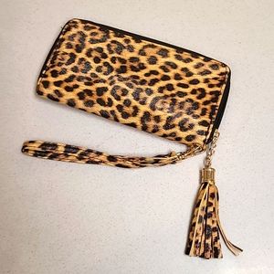 Leopard Print Wallet